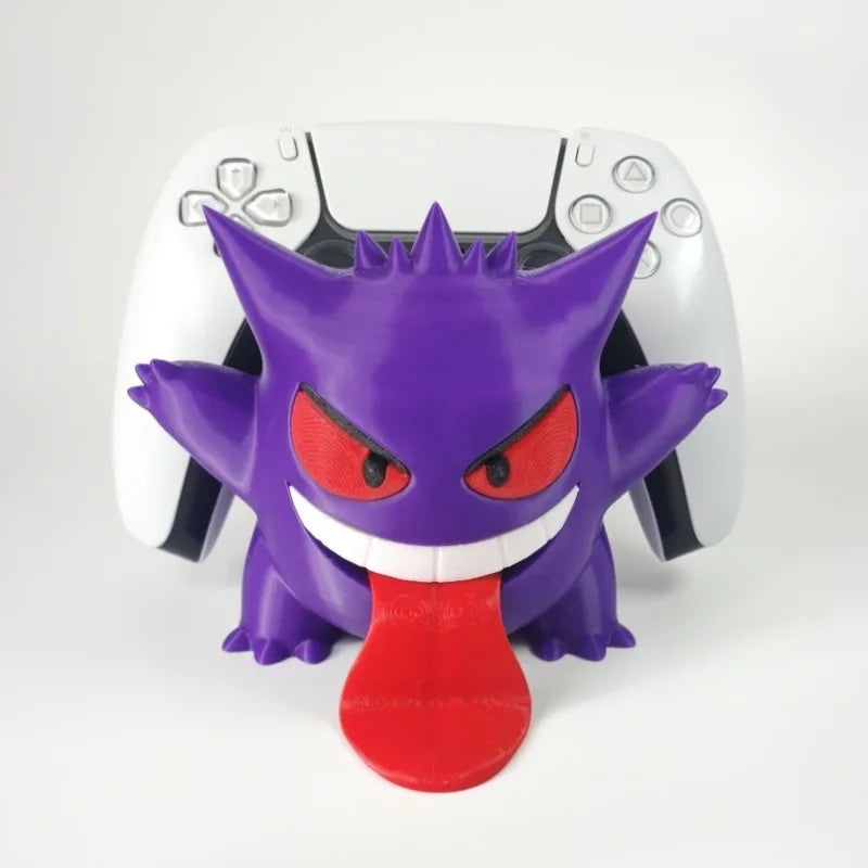 👾✨ Anime Gengar Universal Gamepad Stand – Suporte para Controle PS5/PS4/PS3/Switch/Steam