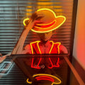 Néon LED ONE PIECE – Luffy | Decoração Gaming