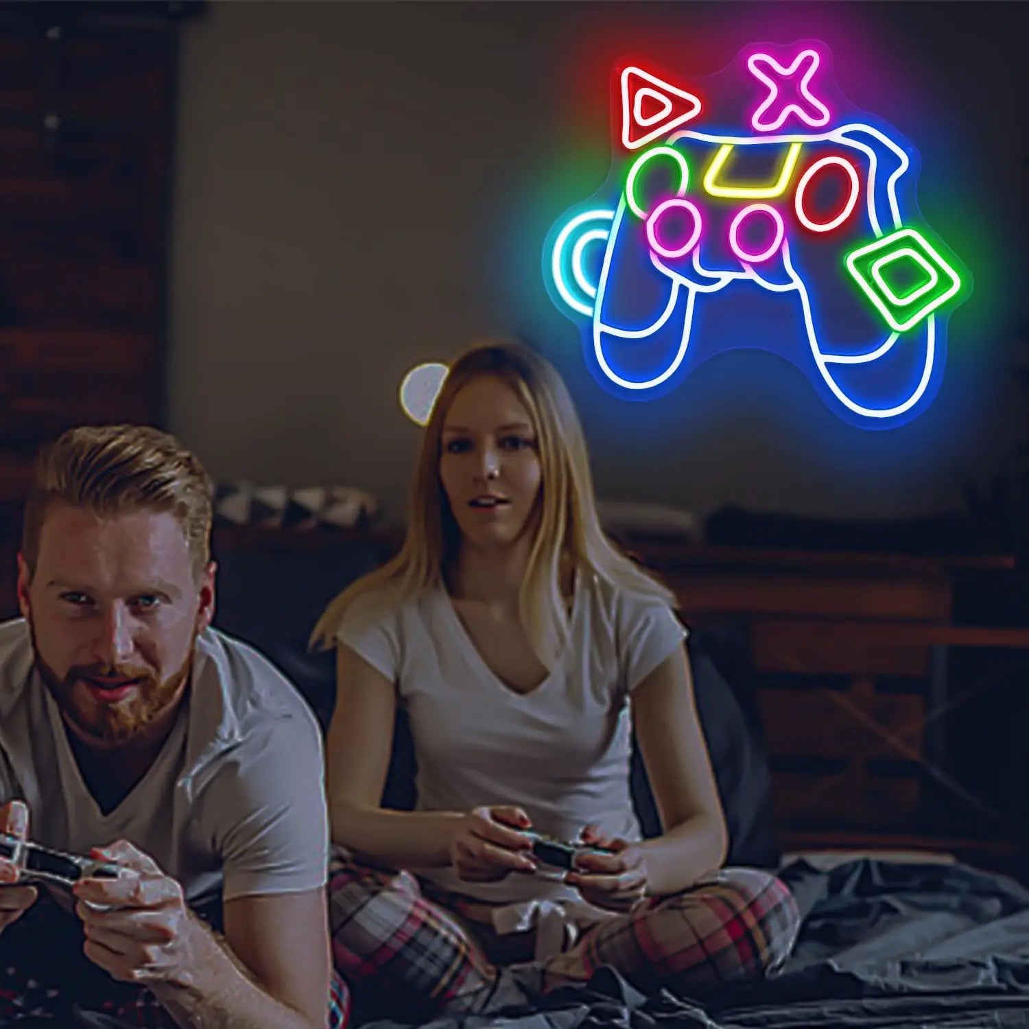 Neon LED Gamer – Iluminação Perfeita para Setup, Quarto e Game Room