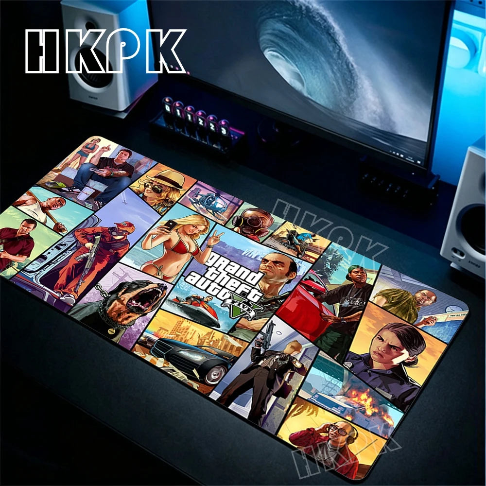 GTA V GAMING MOUSE PAD — O SETUP QUE FALTAVA!