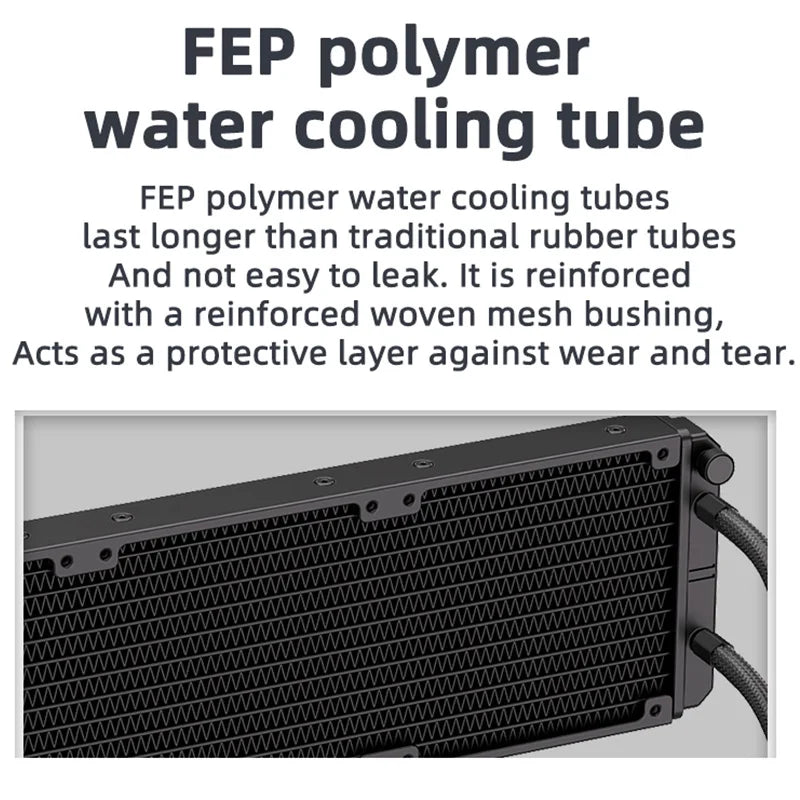 Water Cooler TEUCER AF-120 💧⚡ | Performance, Silêncio e RGB para o Seu Processador
