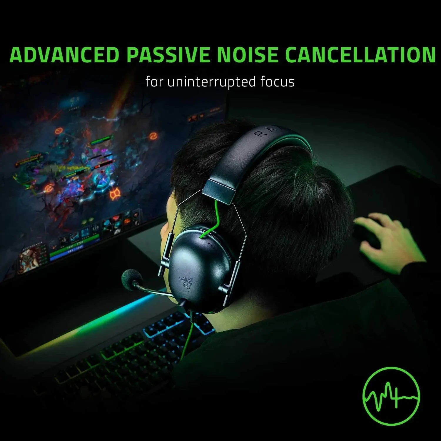 Razer BlackShark V2 X – Headset Esports com Fios