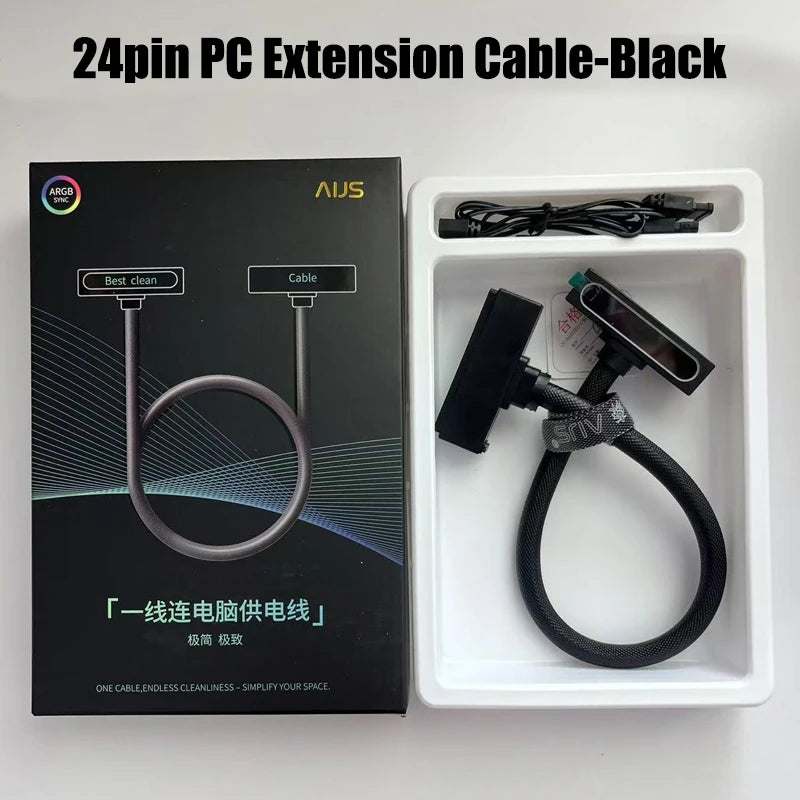 ATX 24PIN ARGB PSU EXTENSION – MAIS ESTILO, ORGANIZAÇÃO E RGB PARA O SEU PC GAMER!