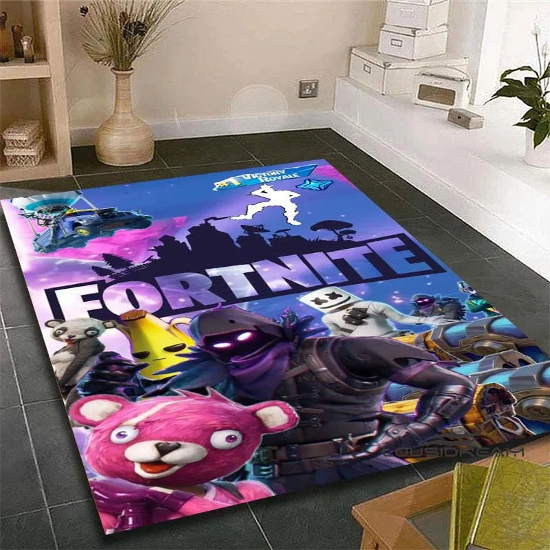 🏠✨ Tapete 3D Fortnite – Conforto, Estilo e Decoração Gamer em um Só Produto!