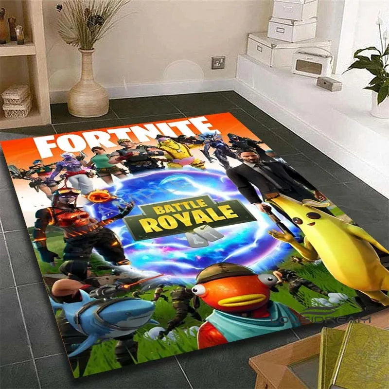 🏠✨ Tapete 3D Fortnite – Conforto, Estilo e Decoração Gamer em um Só Produto!