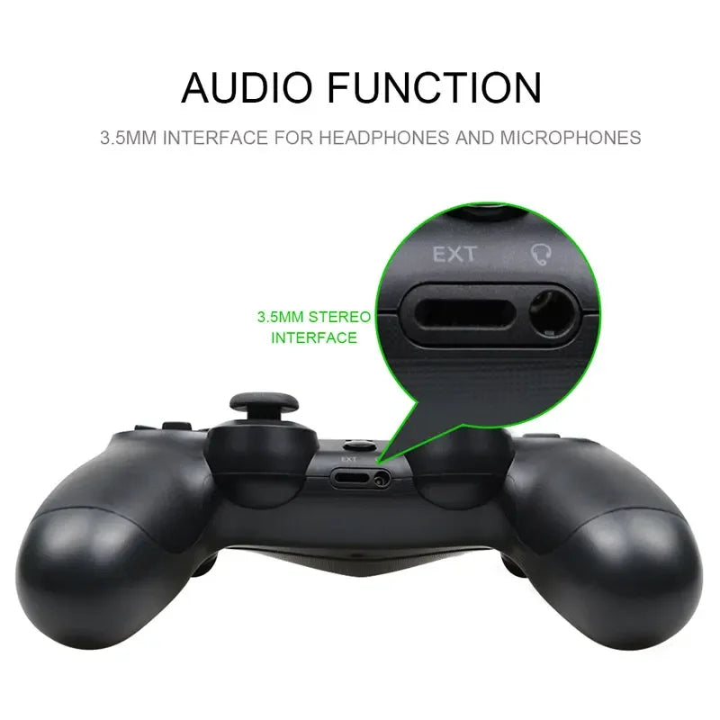 🎮 Wireless Game Controller para PS4/Slim/Pro/PS3 – Liberdade e Precisão! 🕹️