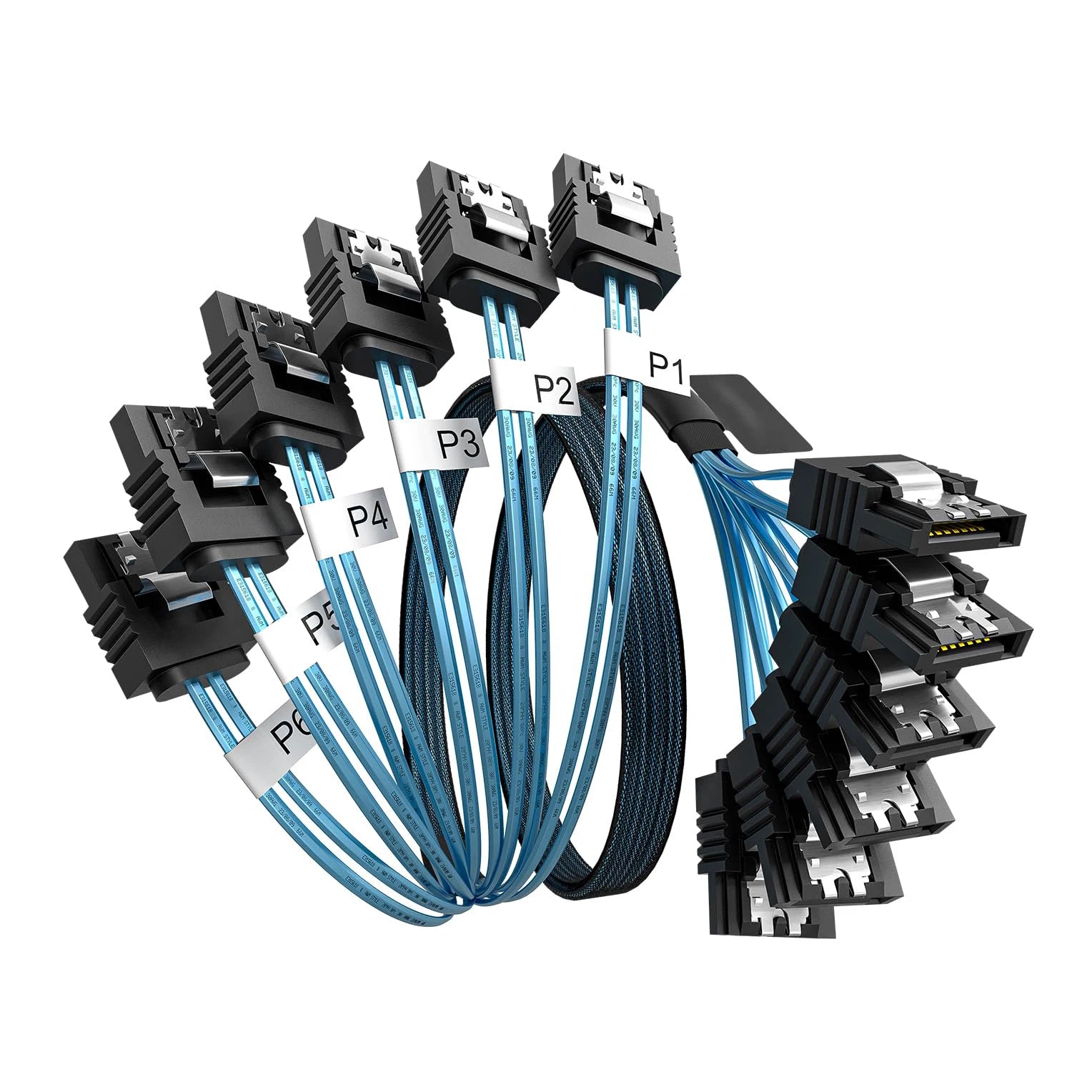 CABO SATA III 6Gbps – CONEXÃO RÁPIDA E ESTÁVEL PARA HDD E SSD!