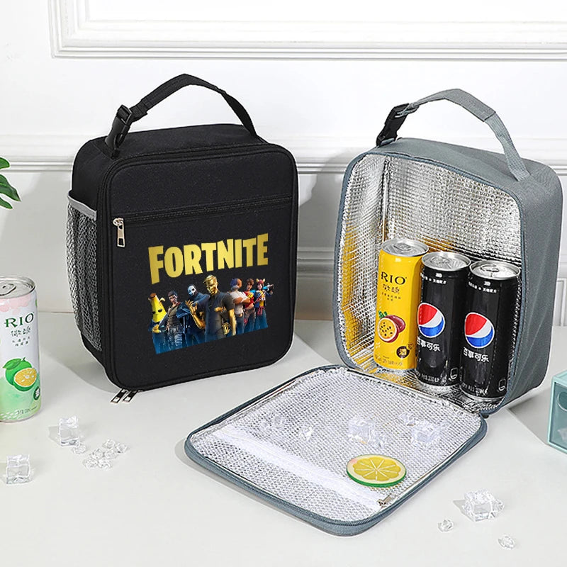 🎮 Bolsa Térmica FORTNITE – Estilo Gamer para a Hora do Lanche! 🍔✨