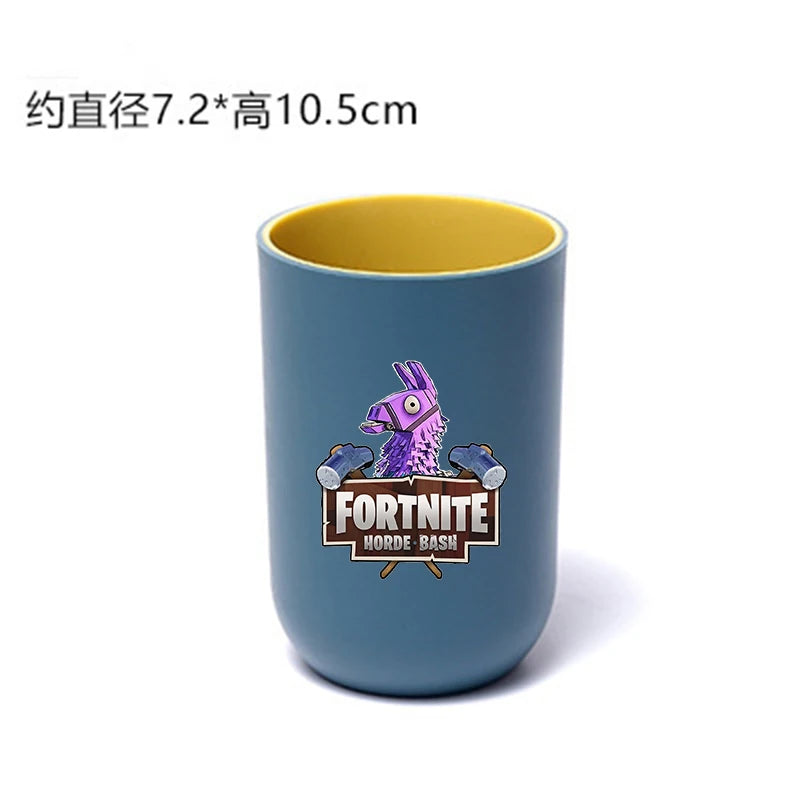 🧃 Fortnite Kids Cup – Cartoon Style Brush and Rinse Cup