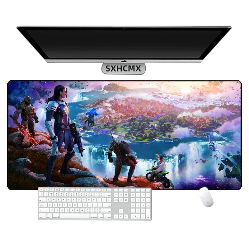 Deskmat F-Fortnite – Conforto e Precisão para Gamers e Profissionais