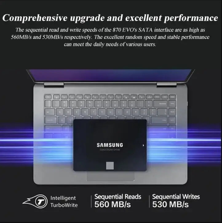 🔹 Samsung SSD 870 EVO – SATA III 2.5