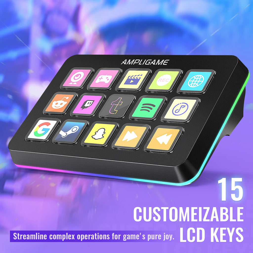 🔥 FIFINE D6 Mini Keyboard – O Poder dos Macros na Ponta dos Seus Dedos! 🔥