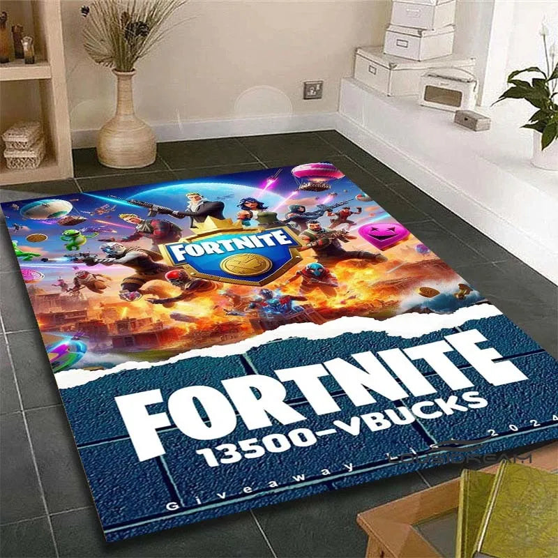 🏠✨ Tapete 3D Fortnite – Conforto, Estilo e Decoração Gamer em um Só Produto!