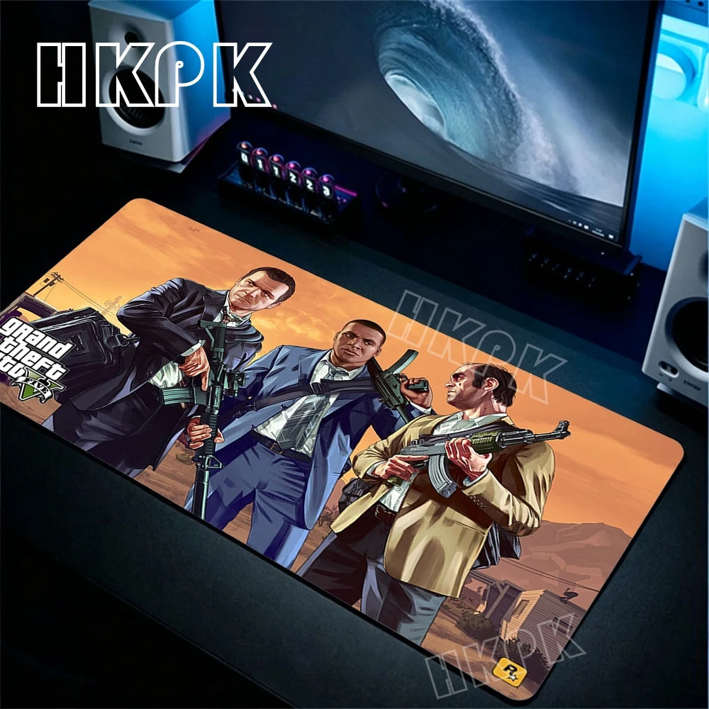 GTA V GAMING MOUSE PAD — O SETUP QUE FALTAVA!