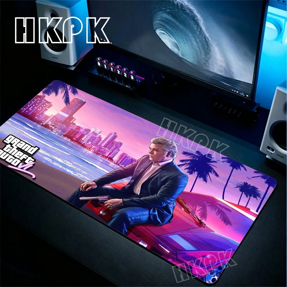GTA V GAMING MOUSE PAD — O SETUP QUE FALTAVA!