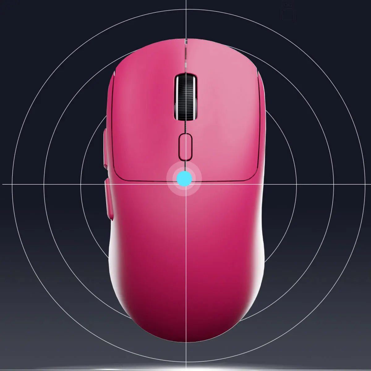 Mouse Gamer Wireless Recarregável YTYIN 6400 DPI | Bluetooth + 2.4G | Silencioso | Alta Precisão para PC, iPad, Notebook