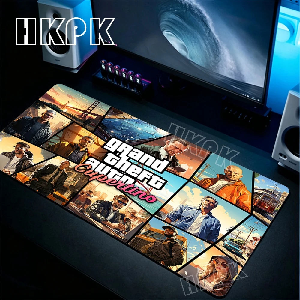 GTA V GAMING MOUSE PAD — O SETUP QUE FALTAVA!