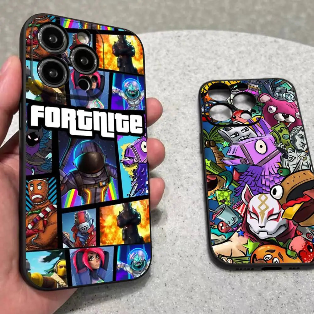 📱🎮 Capa de Silicone Fortnite para iPhone – Proteção e Estilo Gamer!