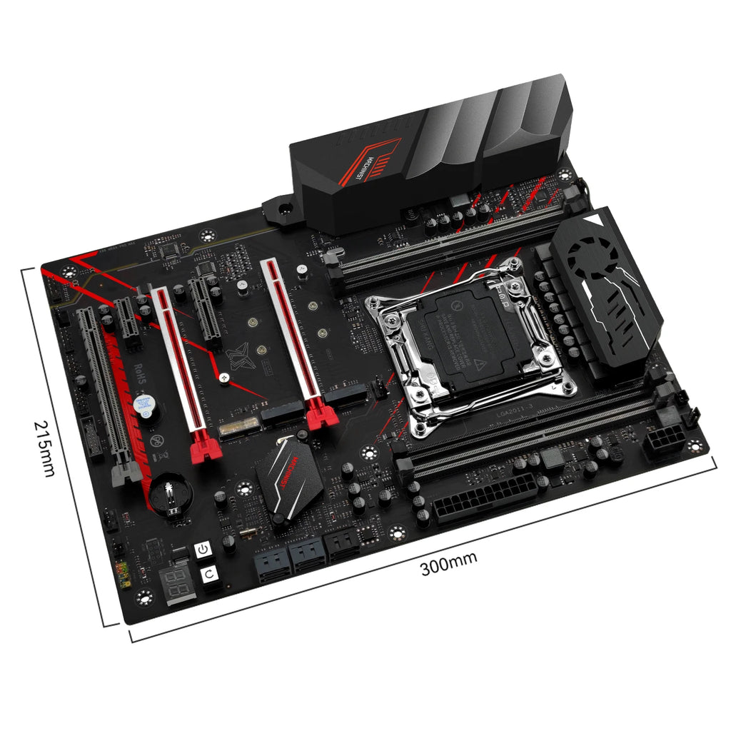 Placa-Mãe MACHINIST X99 MR9A PRO MAX – Suporte para Processadores Intel Xeon e DDR4