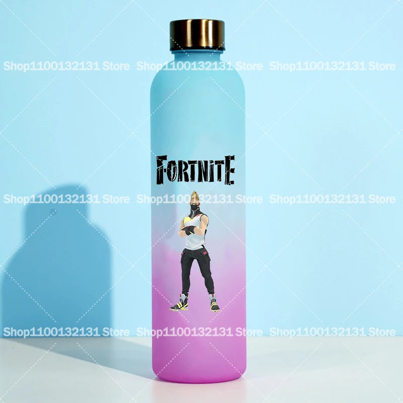 💧 Garrafa Fortnite 900ML – Estilo Gamer em Cada Gole! 🕹️