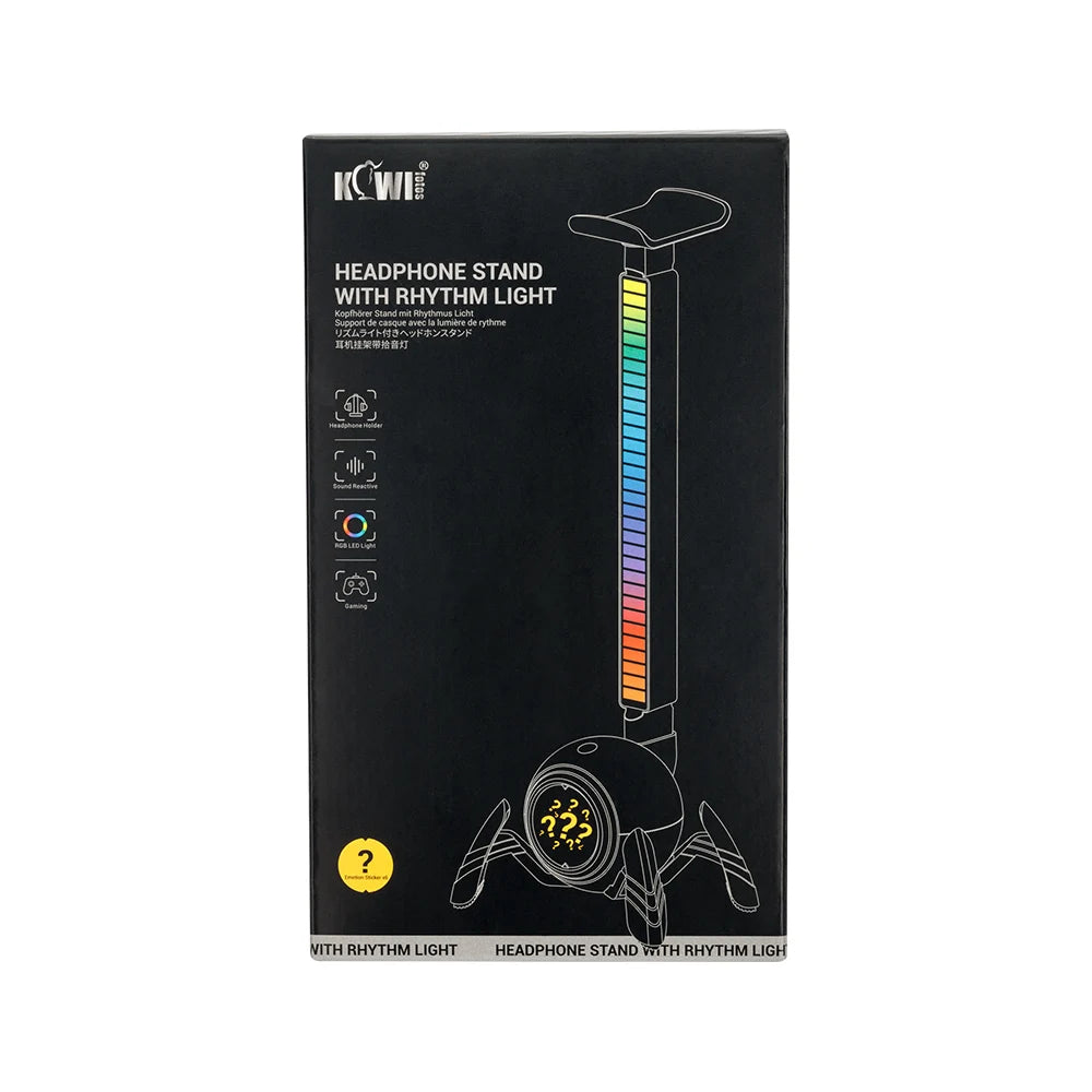 🎧🕷️ Suporte para Headset Spider RGB – Transforme sua Mesa Gamer em um Show de Luzes! 🕷️🎧