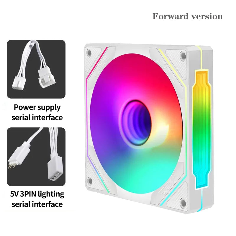 Ventoinha para Gabinete PRISM 4 PRO 120mm – Refrigeração Silenciosa e Potente com ARGB e PWM