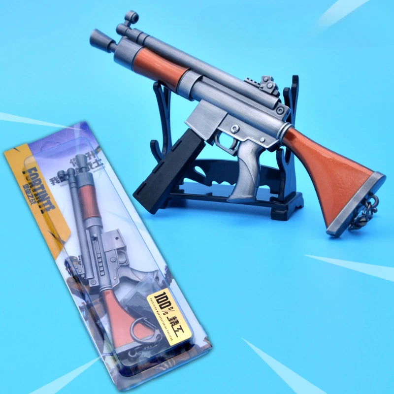 🔑🎮 Chaveiro Arma Fortnite – Estilo Gamer para Suas Chaves, Mochila ou Carro!