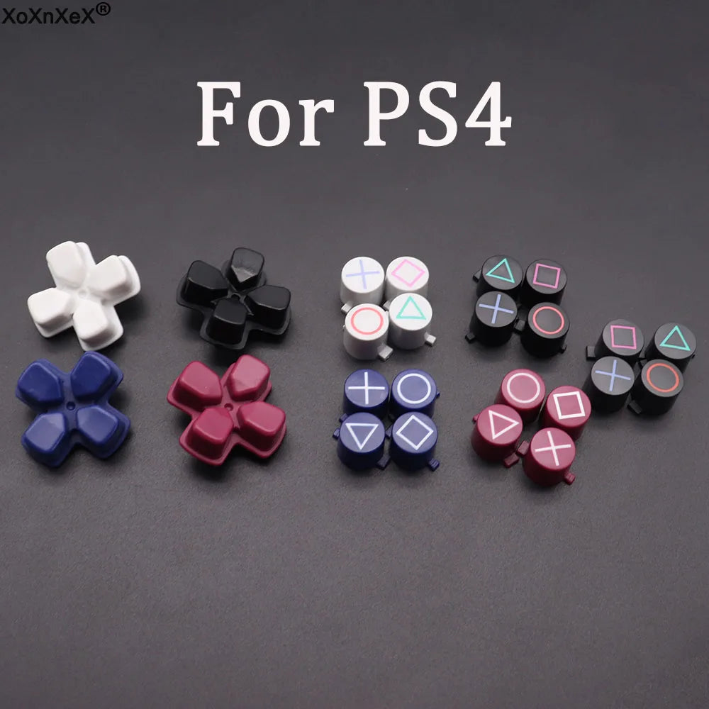 🎮 Kit de Botões ABXY + D-Pad para Comando PS4 – Substituição Completa 🔧