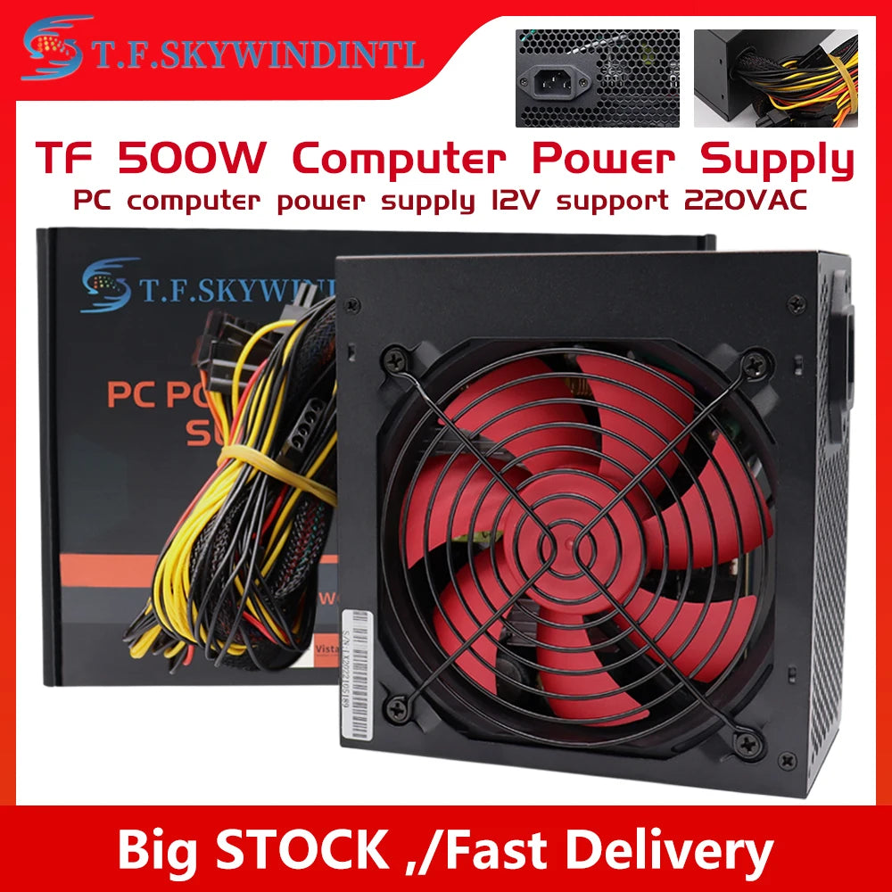 Fonte ATX para PC 400W–800W