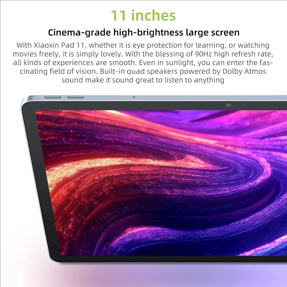 Lenovo Xiaoxin Pad 2025 – Potência, Imagem 2.5K e Som Dolby Atmos