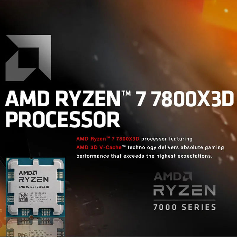 🔥 AMD Ryzen 7 7800X3D – O Processador Definitivo para Gamers