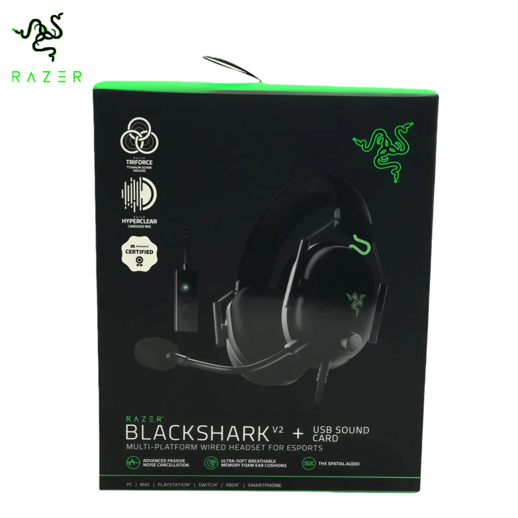 azer BlackShark V2 – Som Profissional. Precisão Letal.