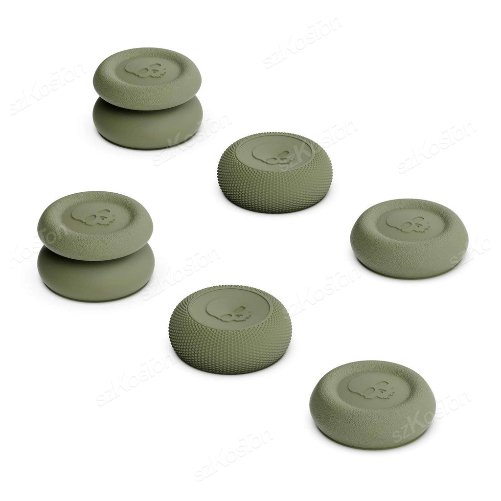 Kit 6 Thumb Grips Caps para Controle Switch 2 Pro / PS5 / PS4 – Conforto e Precisão nas Suas Mãos