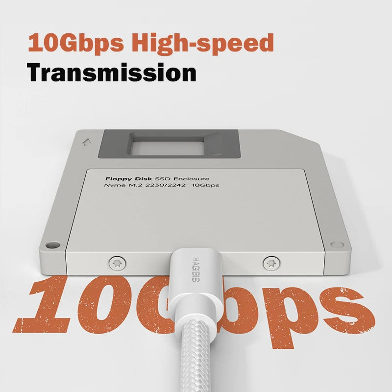 Hagibis M.2 NVMe SSD Enclosure USB 3.2 Gen 2