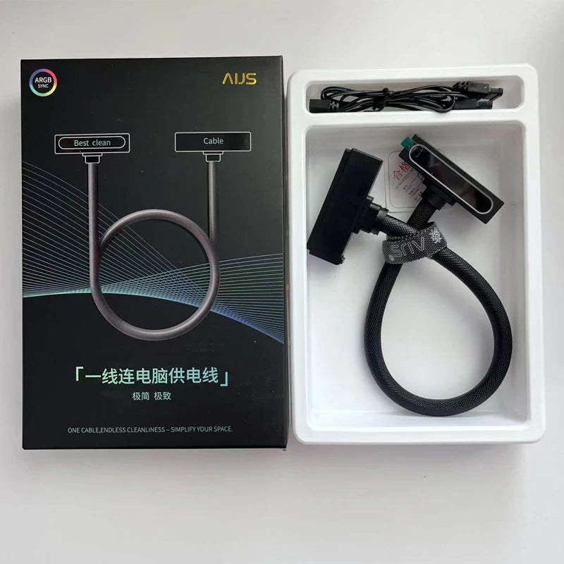 ATX 24PIN ARGB PSU EXTENSION – MAIS ESTILO, ORGANIZAÇÃO E RGB PARA O SEU PC GAMER!