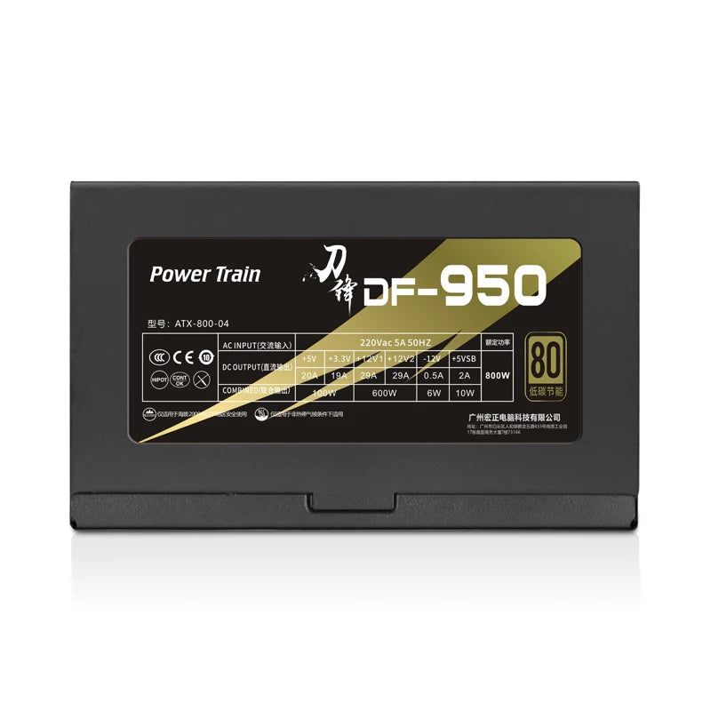 POWER TRAIN Blade Edge – Fonte Gamer ATX com RGB (300W a 800W)