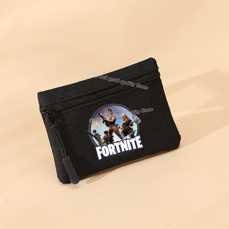 💰 Mini Carteira FORTNITE – Porta-Moedas, Porta-Cartões e Chaveiro 3 em 1! 🎮