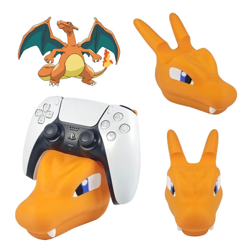 🔥🐉 Charizard Gamepad Stand – Suporte Universal para PS5/PS4/PS3, Switch, Steam e Portáteis