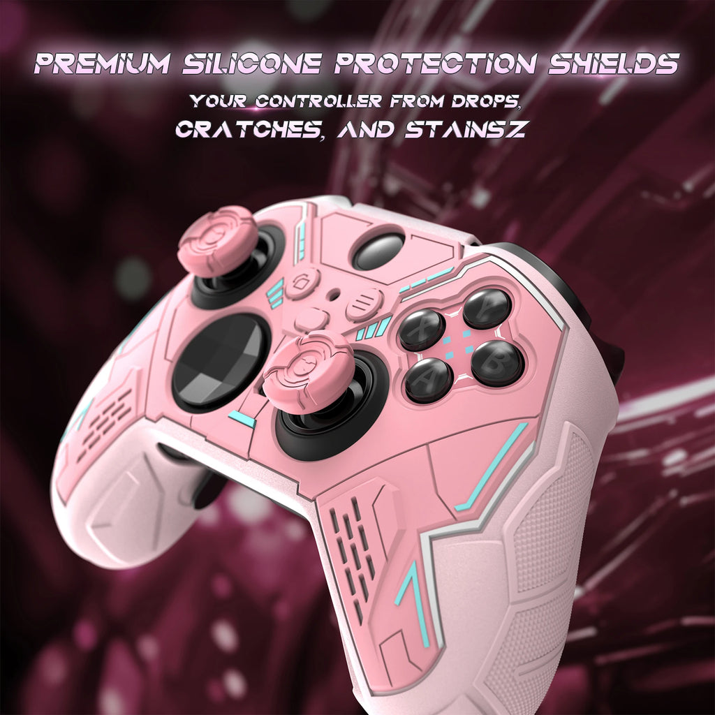 🎮 Capa Silicone PlayVital Xbox Elite Series 2/Core – Rosa Pink