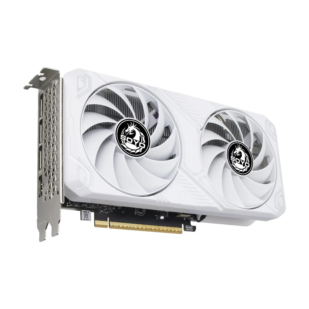 Placa de Vídeo SOYO GeForce RTX 5050 8G – Poder Máximo para Games e Criação
