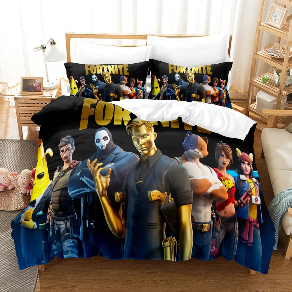 🛌✨ Jogo de Cama Fortnite – Conforto, Estilo e o Quarto Gamer Perfeito!