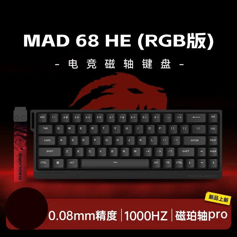 Madlions Mad 60HE / MAD68 HE – Teclado Magnético Feito Para Competir