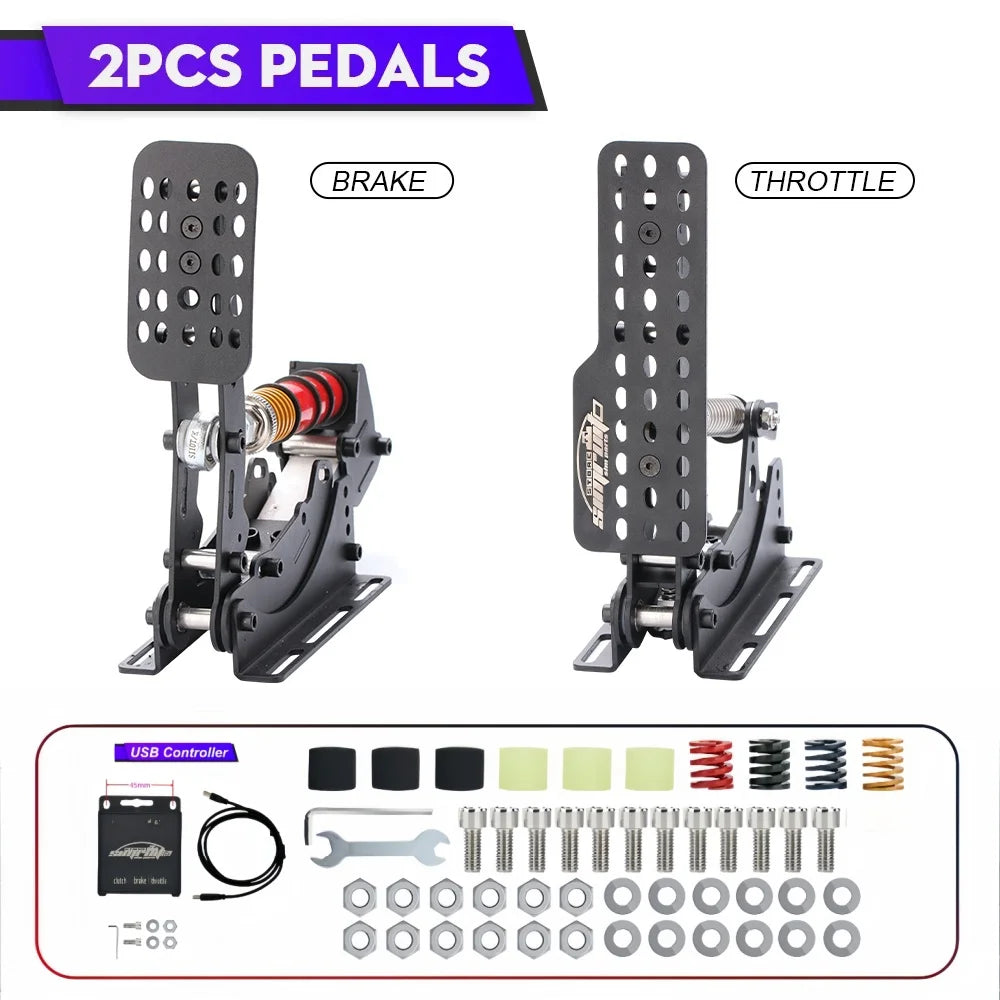Pedais SimRuito RT-2 – Precisão Extrema e Controle Total