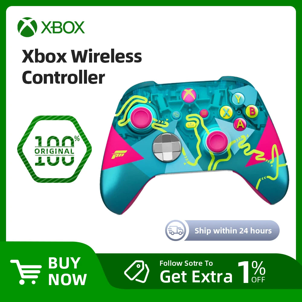 FORZA HORIZON LIMITED EDITION — CONTROLE XBOX WIRELESS + HEADSET GAMER