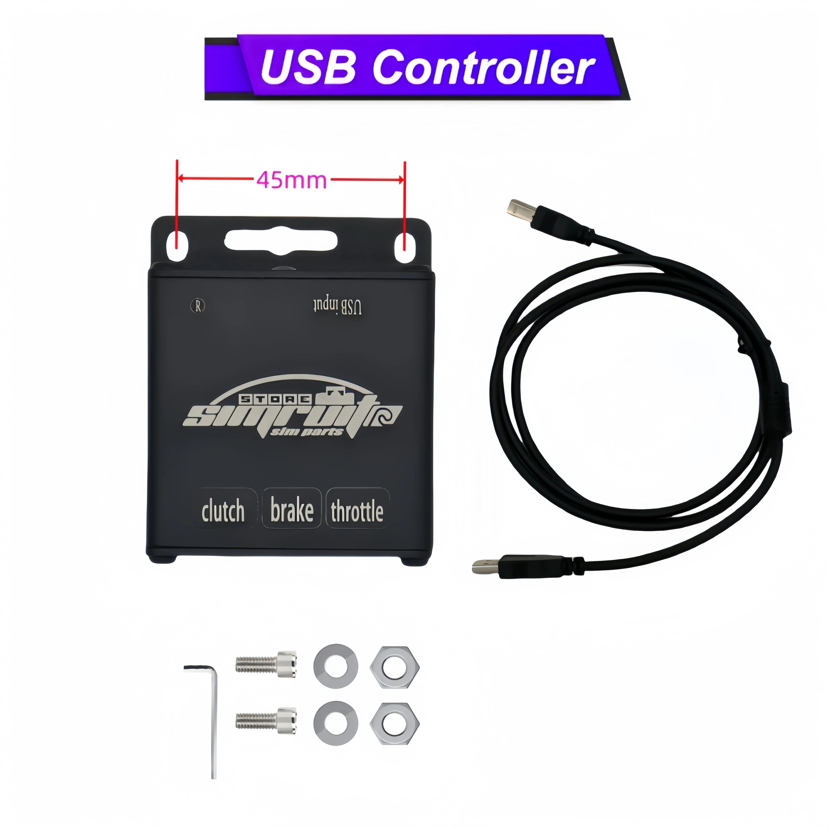 Pedais SimRuito RT-2 – Precisão Extrema e Controle Total