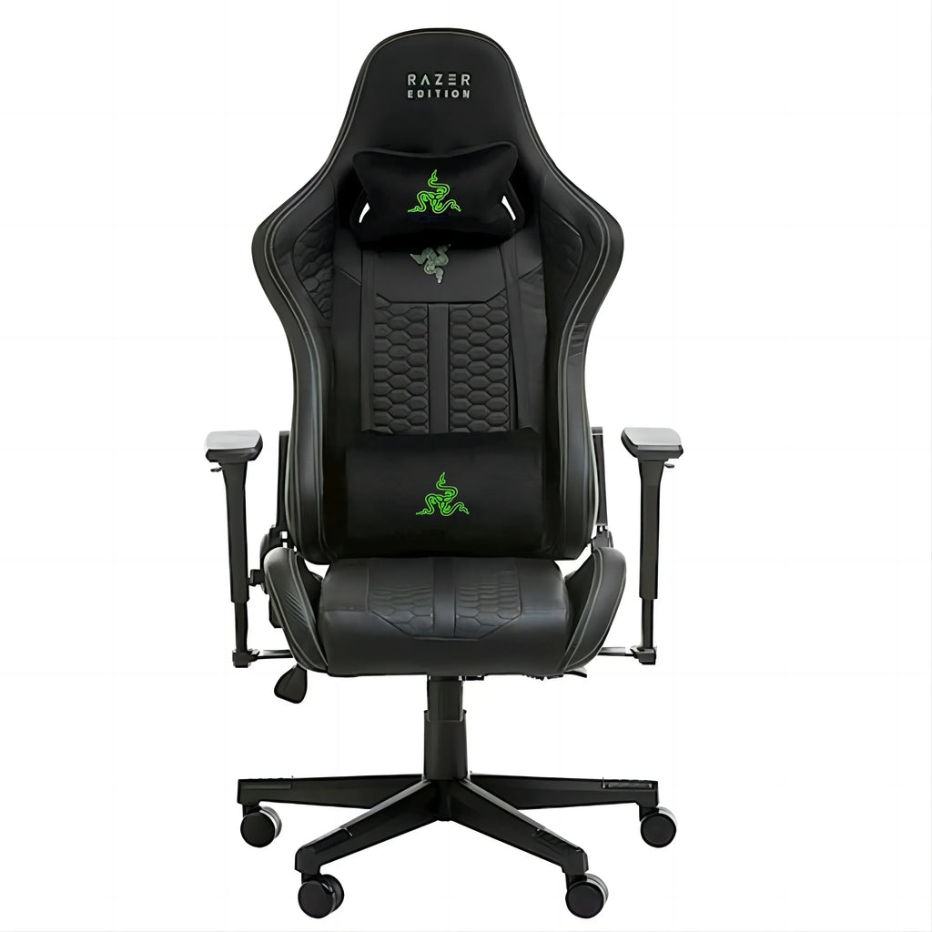 🕹️ Cadeira Gamer Razer Style – Ergonomia e Conforto para Longas Sessões!
