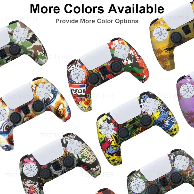 TECTINTER Soft Silicone Cover – Proteção e Conforto de Alto Nível para Seu PS5
