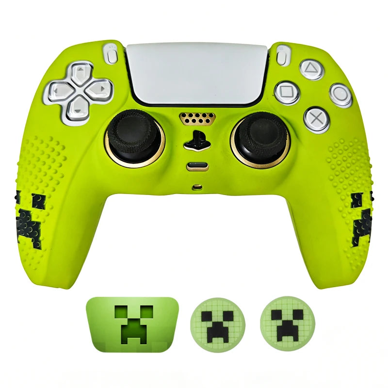 Capa Verde para Comando PS5 DualSense