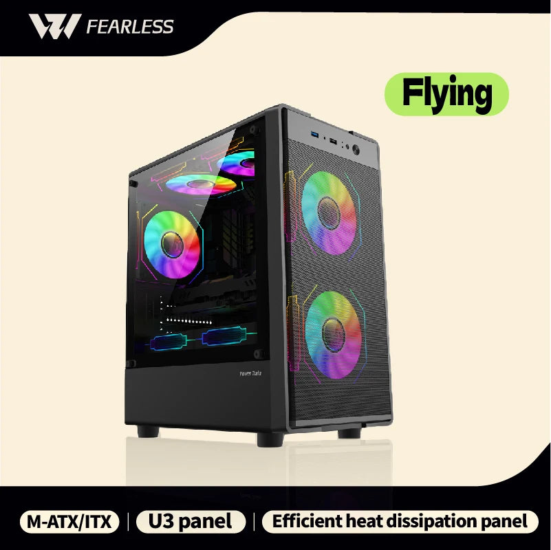 POWER TRAIN FLYING – Caixa Gaming Compacta de Alta Performance
