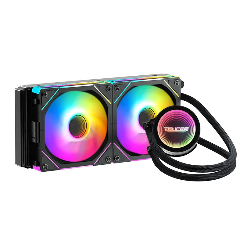 ❄️ TEUCER NA-360 – Resfriamento Líquido 360mm com ARGB para Máxima Performance